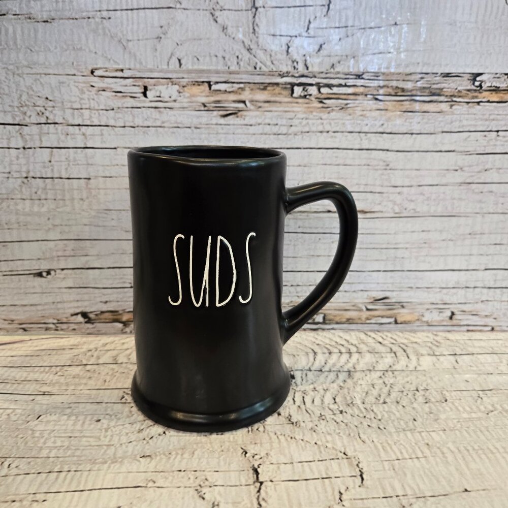Rae Dunn "Suds" Ceramic Beer Stein